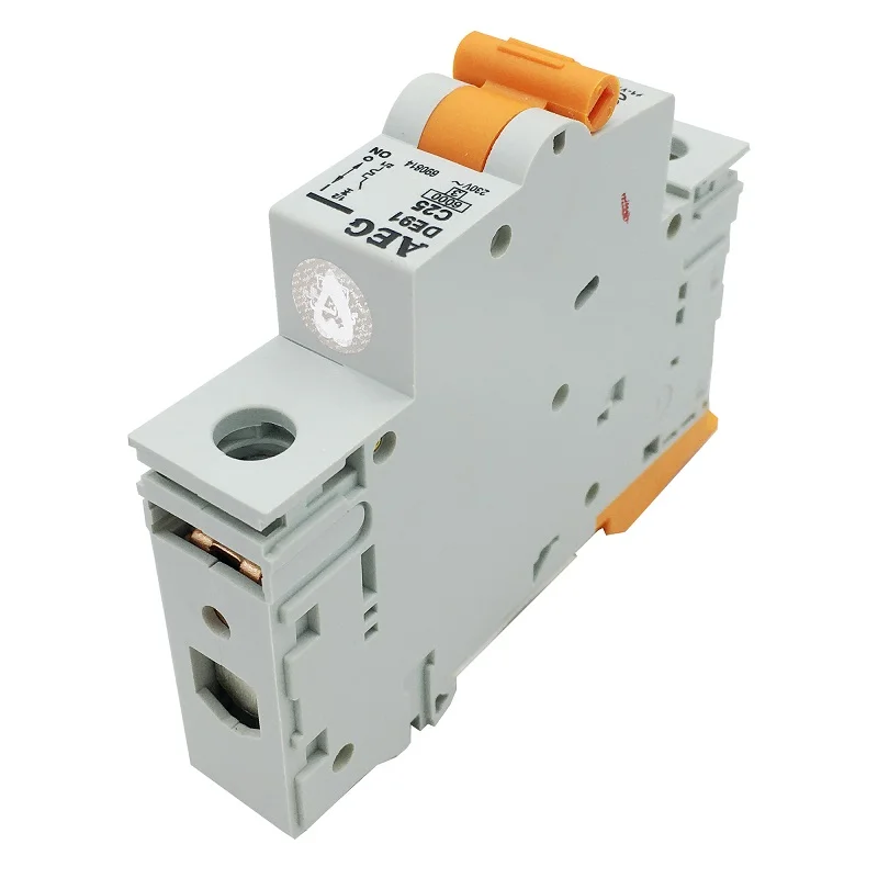 فیوز مینیاتوری تک فاز AEG مدل 25 آمپر