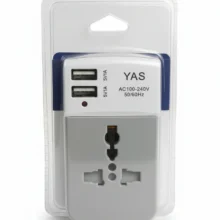 تبدیل 3 به 2 دارای پورت USB یاس