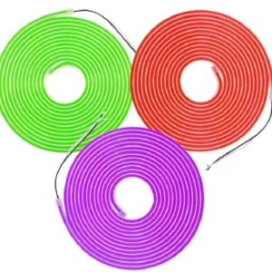 ریسه فلکسی 12 ولت نئون انواع رنگ