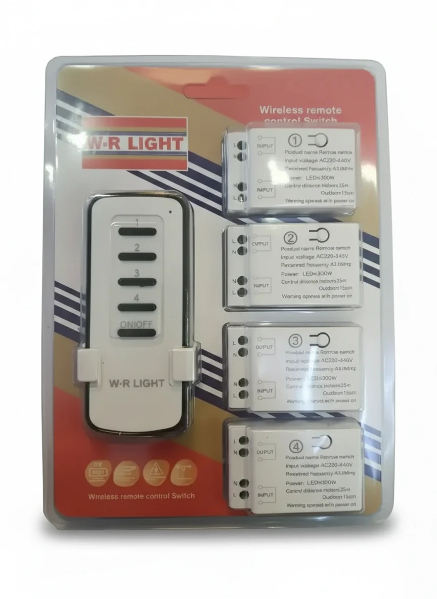 ریموت 4 کانال WR-LIGHT