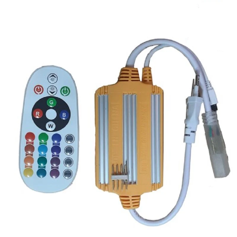 ریموت کنترل ریسه شلنگی RGB فلزی ۱۰۰ متری