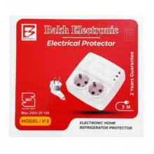 محافظ برق 2 خانه یخچال و فریزر باخ الکترونیک کابل 3 متری