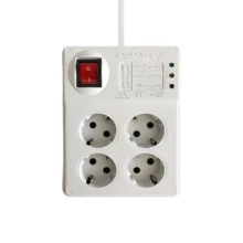 محافظ برق چهار خانه فرحان الکتریک مدل FEPC 444 کابل 1.8 متر