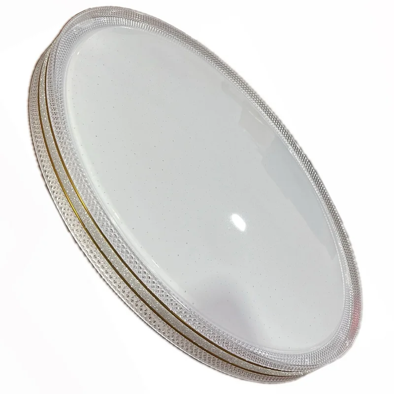 چراغ سقفی سه حالته مودی 72 وات دور طلایی مدل IR-MD6172R-N